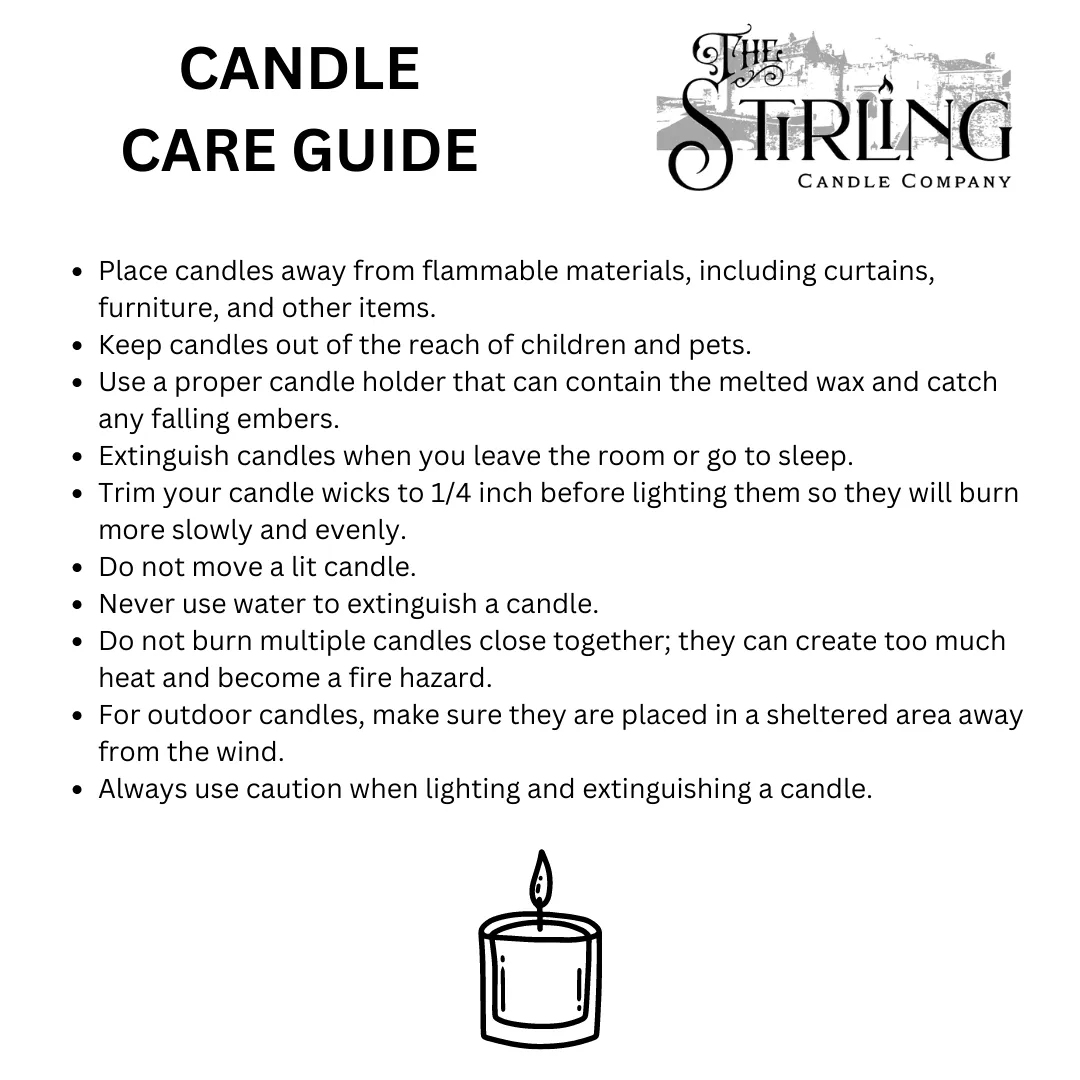 Dark Honey & Sandalwood - Small Candle